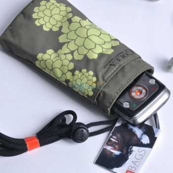 Golla 高乐 LG524 绿色手机袋
