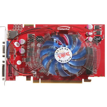 七彩虹(colorful)镭风4670-gd4 cf黄金版 256m m09 750/1800 256m/128