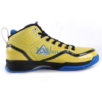 匹克peaknba球星战靴系列凯文·勒夫二代明星款篮球鞋 e143151a 黄色