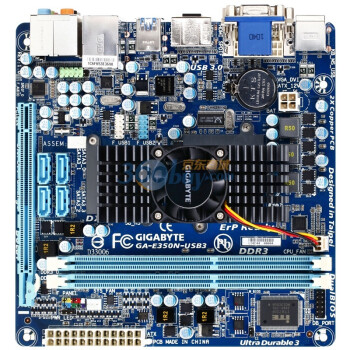 GIGABYTE 技嘉 GA-E350N-USB3 台式机主板（APU、USB3.0）