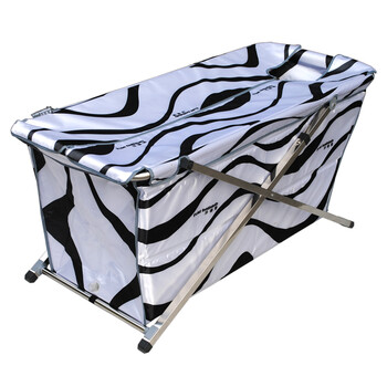 浮德堡(fold bathtub)不锈钢折叠浴缸 加长尺寸 泡澡专用 fdb-096bh