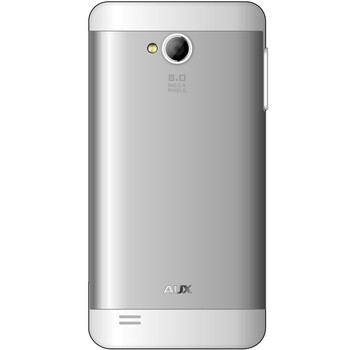 手机 奥克斯手机 奥克斯(aux)v963 3g智能手机 wcdma/gsm 星尘银  >