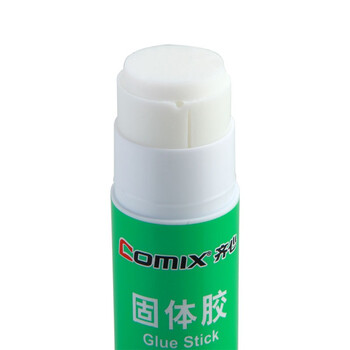 齐心(Comix)固体胶/胶棒 PVA固体胶水 36g/支 12支/盒 办公用品B2668-N绿 齐心(Comix)固体胶/胶棒 PVA固体胶水 36g/支 12支/盒 办公用品B2668-N绿