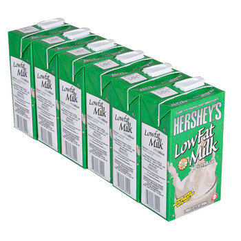 美国进口 hersheys好时低脂纯牛奶946ml*6盒