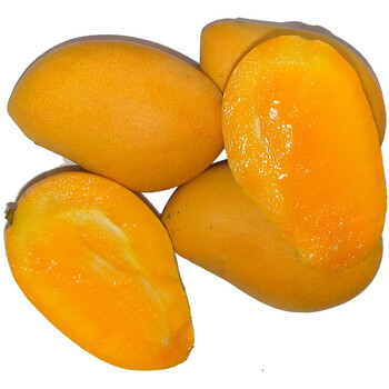 果湘园 细核金黄小腰芒果 5斤/箱 肉嫩皮薄