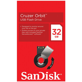 闪迪（SanDisk） 酷轮（CZ58） 32G U盘 银黑