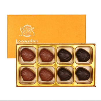 leonidas巧克力 前程系列栗子巧克力8粒装 比利时进口巧克力