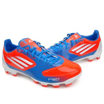 阿迪达斯 adidas男子f50系列hg胶质短钉草地足球鞋v21321 红色v21318