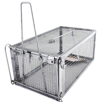 曾粤宗 诱捕式灭老鼠笼x2 连续捕鼠器 家用捉鼠笼