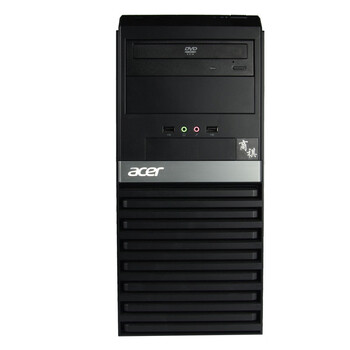宏碁（acer）SQN6340 840N 商用台式电脑（四核A8-6500 4G 500G 集显 USB3.0 DVD 键鼠 Linux）21.5英寸