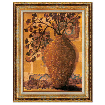 尚尚木莲 美克美家美式欧式客厅玄关餐厅有框装饰画挂画壁画d221 画面