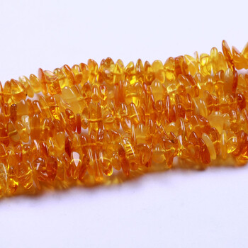 唯希珠宝 正品 保真 天然琥珀散珠子 波兰琥珀