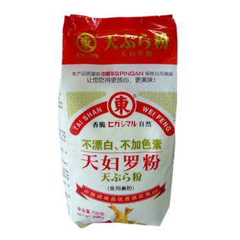 
                                        天妇罗粉炸粉裹粉日本料理原料袋装700g煎炸粉香脆炸粉                