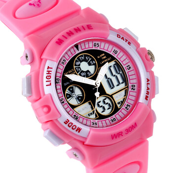 迪士尼disney米奇mickey电子表儿童手表led手表女孩果冻迪斯尼韩国