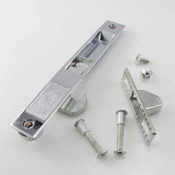 70铝合金门窗锁/推拉门移门70钩锁/70单面锁 老式70勾锁 锌合金锁