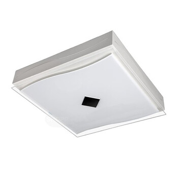 
                                        SHOPP 现代简约吸顶灯方形灯具客厅卧室书房灯玻璃灯罩XD1005 41*41cm 87W                