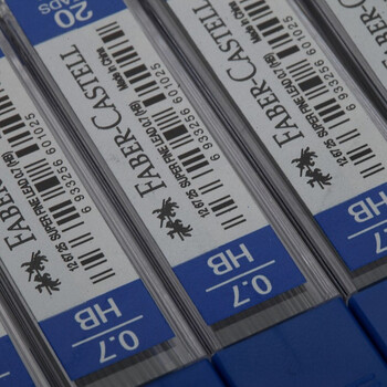 辉柏嘉（Faber-castell）【开学季】铅芯自动铅笔替芯铅笔芯0.7mm（HB）126725 12条装