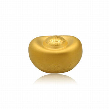 零兑金999千足金黄金元宝 财源广进元宝 招财进宝 10克