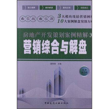房地产开发策划案例精解:营销综合与解盘