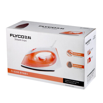 
                                        飞科(FLYCO)FI-9308蒸汽电熨斗 1400W（亮丽橘色）                