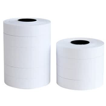得力(deli)通用双排标价纸/标签贴/标签纸/价格标签纸 23×16mm 10卷/筒 办公用品 3209