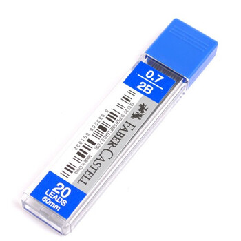 辉柏嘉 faber-castell 铅芯 2b 0.7mm 自动笔笔芯(12条装)