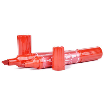 齐心(Comix)记号笔双头油性大头笔10支装加粗红色签到标记速干快递物流仓库打包工厂不断墨水 MK803 齐心(Comix)记号笔双头油性大头笔10支装加粗红色签到标记速干快递物流仓库打包工厂不断墨水 MK803