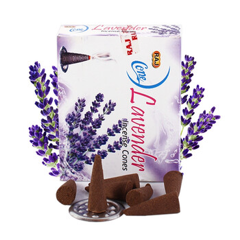 RAJ印度香熏香 薰衣草塔香 小盒 帮助睡眠 印度进口手工香薰香料035