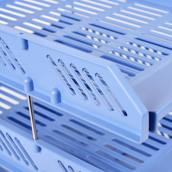 齐心(COMIX)三层镂空收纳文件座 自由拆卸组装三层文件盘/文件框/文件架 牢固耐用 办公用品 蓝色EB709/B2060 齐心(COMIX)三层镂空收纳文件座 自由拆卸组装三层文件盘/文件框/文件架 牢固耐用 办公用品 蓝色EB709/B2060