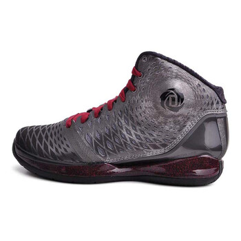 adidas阿迪达斯篮球鞋男鞋2013新款正品罗斯3.5高帮 g59649 灰色 40