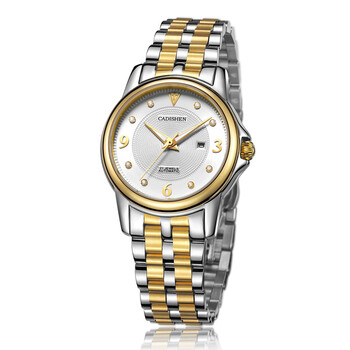 卡迪森cadisen手表男士全自动机械表时尚男表c8052g 黑面钢带女表