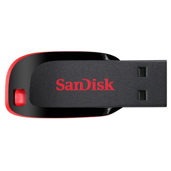 闪迪(SanDisk)64GB USB2.0 U盘 CZ50酷刃 黑红色 小巧便携 时尚设计 安全加密软件 闪迪(SanDisk)64GB USB2.0 U盘 CZ50酷刃 黑红色 小巧便携 时尚设计 安全加密软件