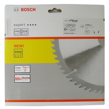 博世（BOSCH）圆锯片硬质合金木工场景适用各种木材交替齿形7寸60齿184mm 1片
