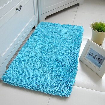
                                        FOOJOHOME 蹭蹭垫 门垫  简约现代地垫 小兔子-驼底 40*60cm                