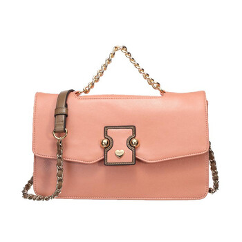 blugirl 蓝色少女 爱心logo牌女士手提单肩包 浅粉239005-806 均码/f