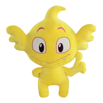 米布 麦咭吉祥公仔吸盘挂件毛绒玩具布娃娃可爱玩偶 kb8513-0082 黄色