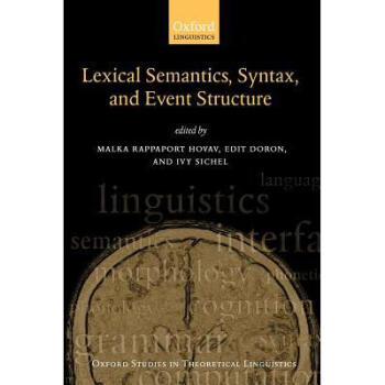Syntax, Lexical Semantics, and Event Structure kindle格式下载