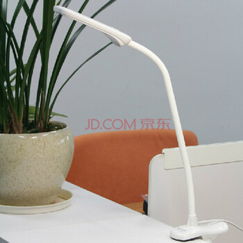 冠雅台灯 天琴LED护眼台灯LD608 床头夹灯 节能灯 灯具 床头灯