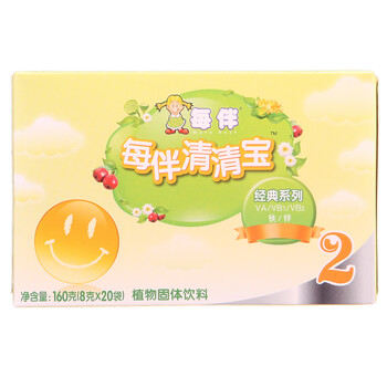 每伴经典幼儿清清宝8g*20袋