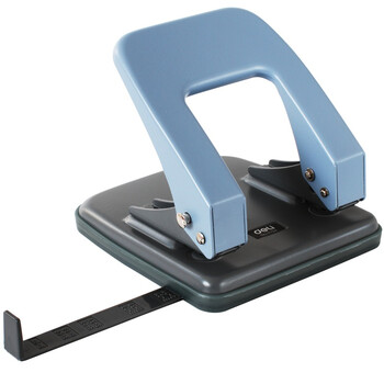 得力(deli)【超级爆款】活页打孔器打孔机活页扣两孔全金属小型a4活页本凭证装订机装订夹条 颜色随机0104 得力(deli)【超级爆款】活页打孔器打孔机活页扣两孔全金属小型a4活页本凭证装订机装订夹条 颜色随机0104