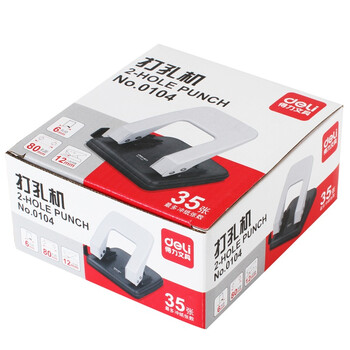 得力(deli)【超级爆款】活页打孔器打孔机活页扣两孔全金属小型a4活页本凭证装订机装订夹条 颜色随机0104 得力(deli)【超级爆款】活页打孔器打孔机活页扣两孔全金属小型a4活页本凭证装订机装订夹条 颜色随机0104