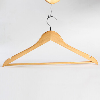 【京品年货】霸王龙实木晒衣架 晾衣架 1个 木衣架