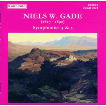 {Naxos} CD ǵ£ֵ3͵5ţCD Niels W. Gade: Symphonies Nos. 3 & 5