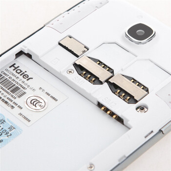 海尔w860 3g手机(珍珠白) wcdma/gsm 双卡双待