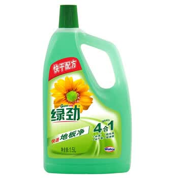 绿劲地板清洁剂1.5L 松木香 抑菌去污光亮 木地板瓷砖大理石拖地清洗