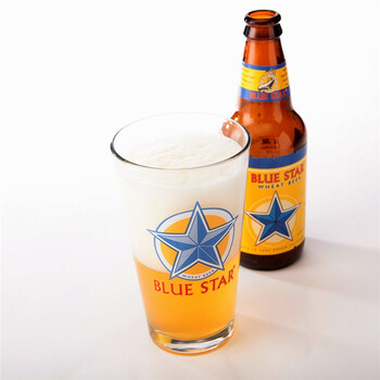 美国blue star蓝星小麦啤酒 355ml 瓶装