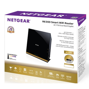 
                                        美国网件（NETGEAR） R6300v2 1750M 双频千兆 802.11ac无线路由器                
