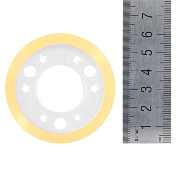 得力（deli）易撕彩色透明胶带 8mm*30y高粘小胶带 开学必备学习用品 学生文具 12卷/筒 办公用品 30007