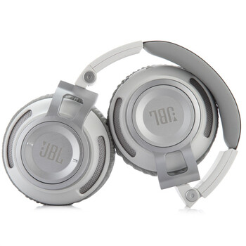 JBL S500 头戴式 立体声音乐耳机 线控带麦 HiFi音效 白色