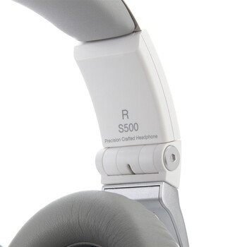 JBL S500 头戴式 立体声音乐耳机 线控带麦 HiFi音效 白色